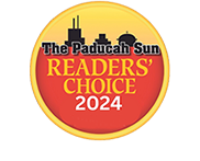 The Paducah Sun Readers’ Choice 2024 Finalist For Best Law Firm award logo.
