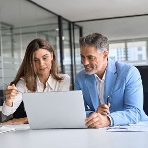 Image representing legal consultation and collaboration -  Leonard Law Firm