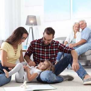 Image representing family unity and legal matters -  Leonard Law Firm